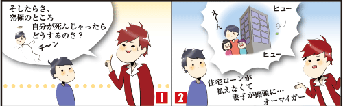 もしものときは住宅ローンが消える!?