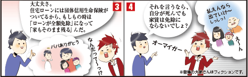 もしものときは住宅ローンが消える!?